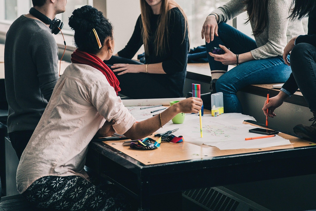 Atelier de travail en équipe